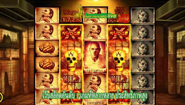 เว็บสล็อตอันดับ 1 เกมที่หลากหลาย ประสิทธิภาพสูง